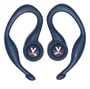 University of Virginia SportClip Earphones with Wind Up Storage Case for MP3, CD, DVD Players, Blue