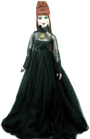 Outfit Clothes for Evageline Ghastly 18.5" Doll Black Vintage Dress Gown