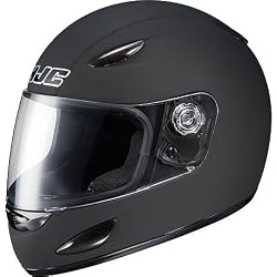 HJC Solid Youth Boys CS-Y Street Bike Motorcycle Helmet - Matte Black