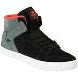 Supra Vaider - Men's ( sz. 12.0 Width - D, Black/Grey : Suede )