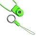 Reiko STRAP-LCGR Fashionable Universal Neck Strap Lanyard for Mobile Phones- 1 Pack - Retail Packaging - Green