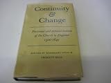 Continuity and change : personnel and administration of the Church of England, 1500-1642