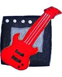Beautiful Cookies Organic Party Favors-3D Guitar and Amp Organic Cookies Cookies, 8 Cookies