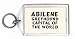 Abilene: Greyhound Capital Of The World Keychain