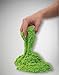 Kinetic Sand GIFT SET! Includes 1/2 lbs of Neon GREEN Sand & 1.5 lbs of BROWN Sand and Neon Green Sand Box