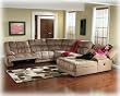 Duraplush Mocha Sectional By Ashley Furniture With Silver Shipping