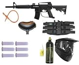 BT Omega Paintball Marker Gun Mega Set - Black