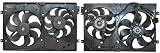 95-02 VW VOLKSWAGEN CABRIO RADIATOR FAN SHROUD ASSEMBLY, Dual, Petrol, w/ A/C, 1.4L/1.6L/1.8L/2.3L, Old Body Style (1995 95 1996 96 1997 97 1998 98 1999 99 2000 00 2001 01 2002 02) V160916 1HM121207A