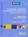 Proceedings of UK-China sports engineering workshop