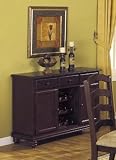 Buffet Table In Walnut Finish