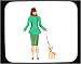 chihuahua16  - Decorated Mouse Pad with humans human body walking