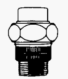 Mueller/B & K 167-004 Male Insulating (Dielectric) Union