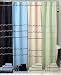DKNY Breezy Leaf Shower Curtain in Black