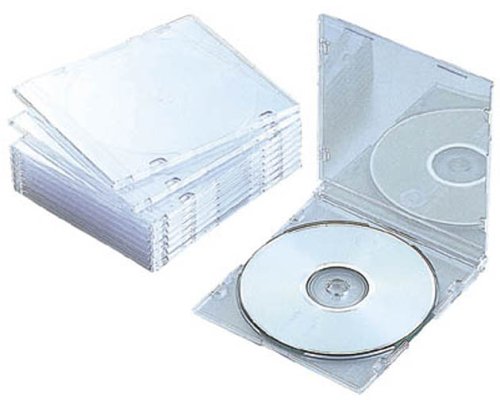 ELECOM CCD-017CR スリムCDケース