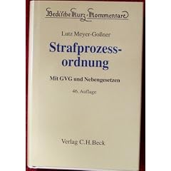 Strafprozessordnung (StPO)