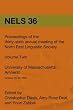 Nels 36: Proceedings of the 36th Annual Meeting of the North East Linguistic Society (Volume 2)