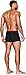 Under Armour Men's Original Series 3” Boxerjock, Black (001)/Red, Medium