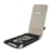 Proporta Aluminium Lined Leather Case (Apple 2G iPod touch) - Black