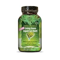 Irwin Naturals Women's Living Green Liquid-Gel Multi Soft-Gels, 90-Count Bottle