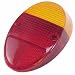 Search Our Specialty Mall : VW Bug Rear Tail Light Lens 62-67 Euro Style Each