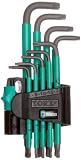 Wera 05024334001 TORX-Winkelschraubendrehersatz 967 SPKL/9 TORX BO