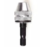 新しい 1/4 "キーレスドリルチャック スクリュー ドライバー インパクトドライバーアダプター 1/4" 6 ミリメートル六角シャンクドリル クランプ範囲0 ? 3 ミリメートル