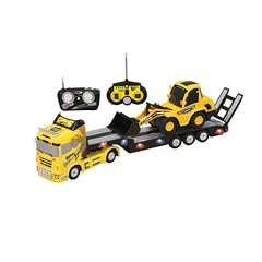 Jamara 403701 - Tieflader 1:32 RTR mit Bagger