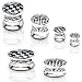 UV Checkers Logo Plugs 28mm - Sold Individually