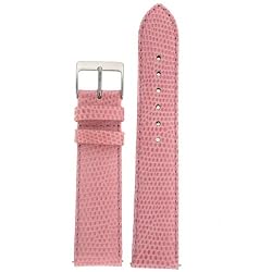 Watchband Genuine Lizard light Pink 20mm