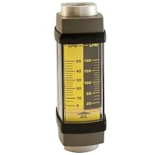 Hedland Flowmeter, Aluminum, For Use With Oil and Petroleum Fluids, NPT Female