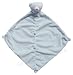 Chenille Blue Bear Baby Security Blanket