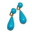 Kenneth Jay Lane Turquoise Dangle Earrings