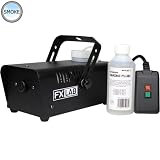 Smoke Fog Mist Machine with 250ml Ekho Fog Fluid, Ideal for Halloween, Home Discos & Parties