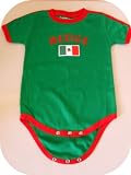 MEXICO BABY BODYSUIT 100%COTTON.SIZE FOR 6 MONTHS.NEW