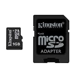 Kingston - Flash memory card ( SD adapter included ) - 1 GB - microSD