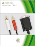 MICROSOFT X360 Cavo VGA AV
