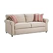 Canyon Cotton Twill Sleeper Sofa - Khaki (Full)
