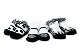 3 Pair 0-6m Black Mary Jane Party Socks- Baby Emporio