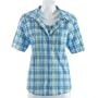 Alfred Dunner Mix & Match Plaid Top Cobalt 10P