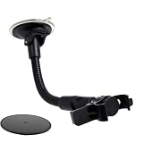 Arkon Mobile Grip Holder with 8.5-Inch Flexible Windshield Suction and Dash Mount -...