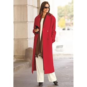 Double-Breasted Wool Coat by JessicaLondon