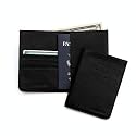 Cross Black Pebbled Leather Passport Wallet