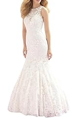 Tulle Mermaid Sheer Lace  Dress