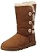 UGG-« Bailey Button Triplet Boot Kids Size 3, Chestnut