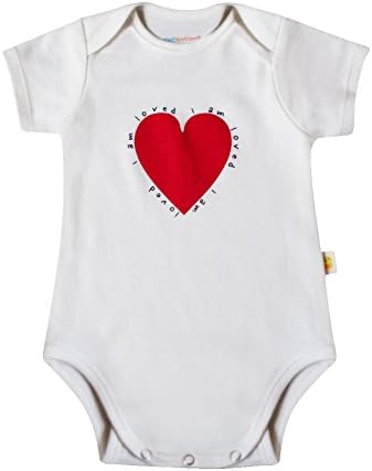 CBB Certified Organic I Am Loved Onesie (6-12 Mos (17-22 lbs))