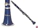 ViolinFactory ARIA1851 BLUE 17 Keys Bb Clarinet with ABS Hardshell Case & BONUS Carrying Bag Complete Set