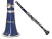 Musical Instruments : ViolinFactory ARIA1851 BLUE 17 Keys Bb Clarinet with ABS Hardshell Case & BONUS Carrying Bag Complete Set