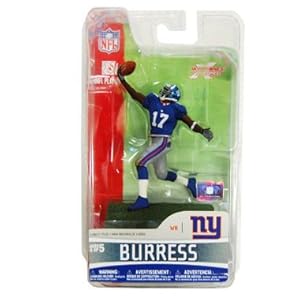 McFarlane Toys NFL 3 Inch Sports Picks Series 5 Mini Action Figure Plaxico Burress (New York Giants)