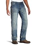 Antik Denim Men's Depp Relaxed Boot Cut Jean With Flap