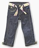 Rocawear Girls Denim Eyelet Capri Jeans